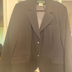 Harve Benard Wool Blazer - Black